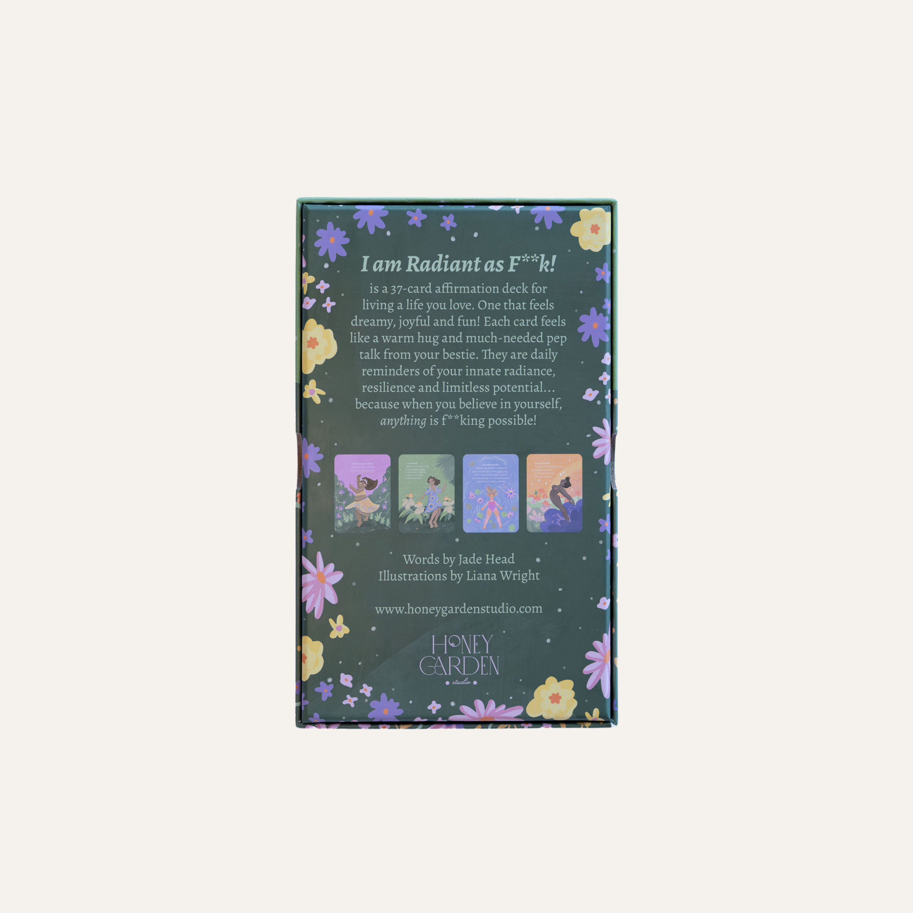 I am Radiant AF Affirmation Deck
